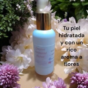 Crema corporal floral